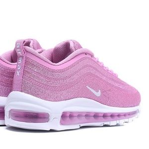 pink sparkly air max 97